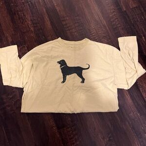 The Black Dog Tan Long Sleeve Shirt